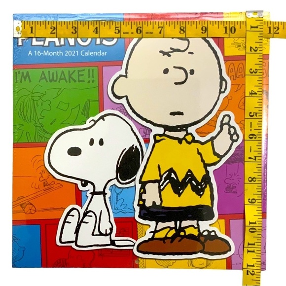 Peanuts Charlie Brown 5 Wall Calendars 65 Usable Pictures Scrapbooking Crafting - Picture 6 of 14